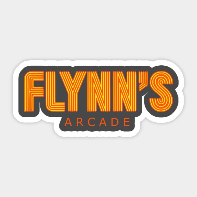 Flynn's Arcade Sticker by ThisIsFloriduhMan
